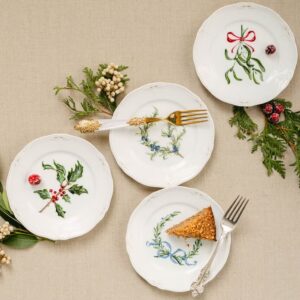 Winter Greens Canapé Plates