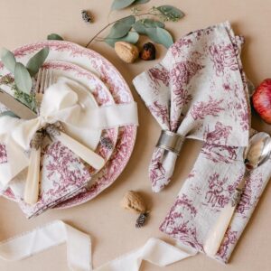Winter Wonderland Toile Napkins
