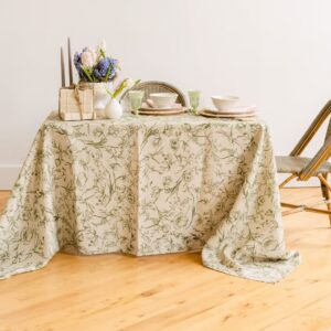 Toile Garden Tablecloth