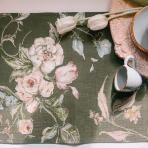In Bloom Placemats - Vert