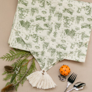 Winter Wonderland: Evergreen Table Runner