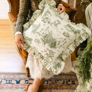 Winter Wonderland: Evergreen Pillow Cover